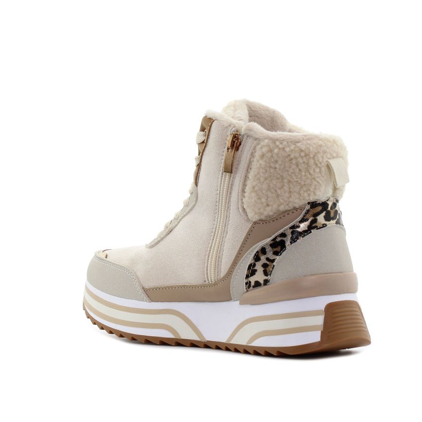 Yolera - Snow bézs női bakancs