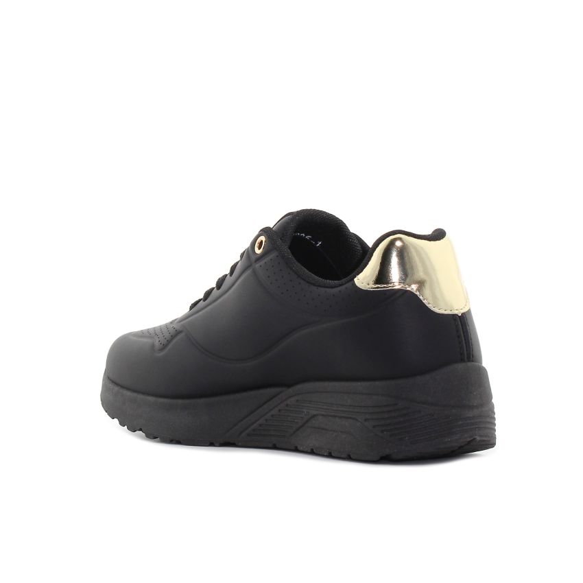 Yolera - Star fekete női sneaker