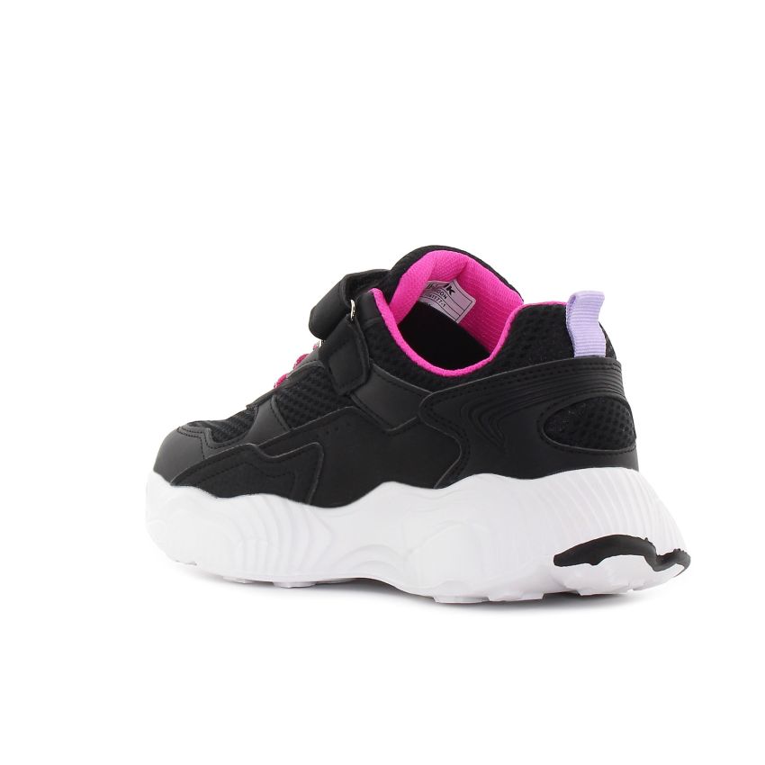 Wink - Rhidon fekete lány sneaker
