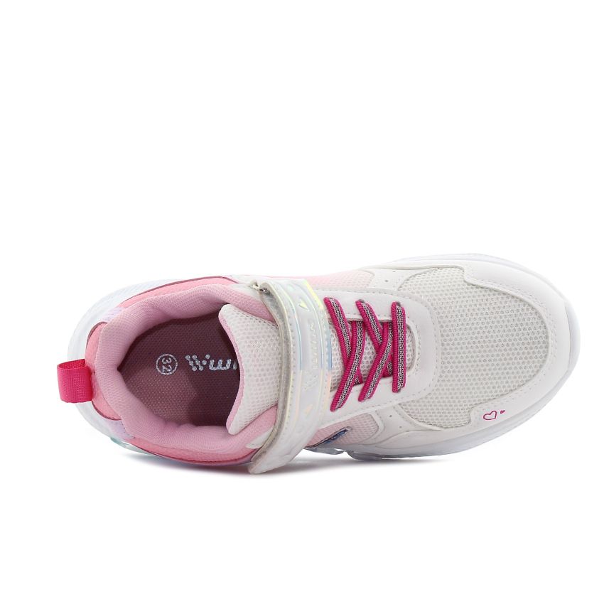 Wink - Nestel fehér lány sneaker