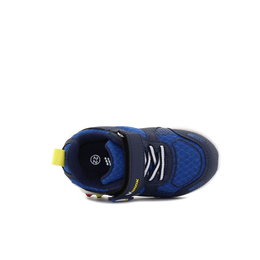 Wink - Nalan sötétkék fiú baba sneaker világítós