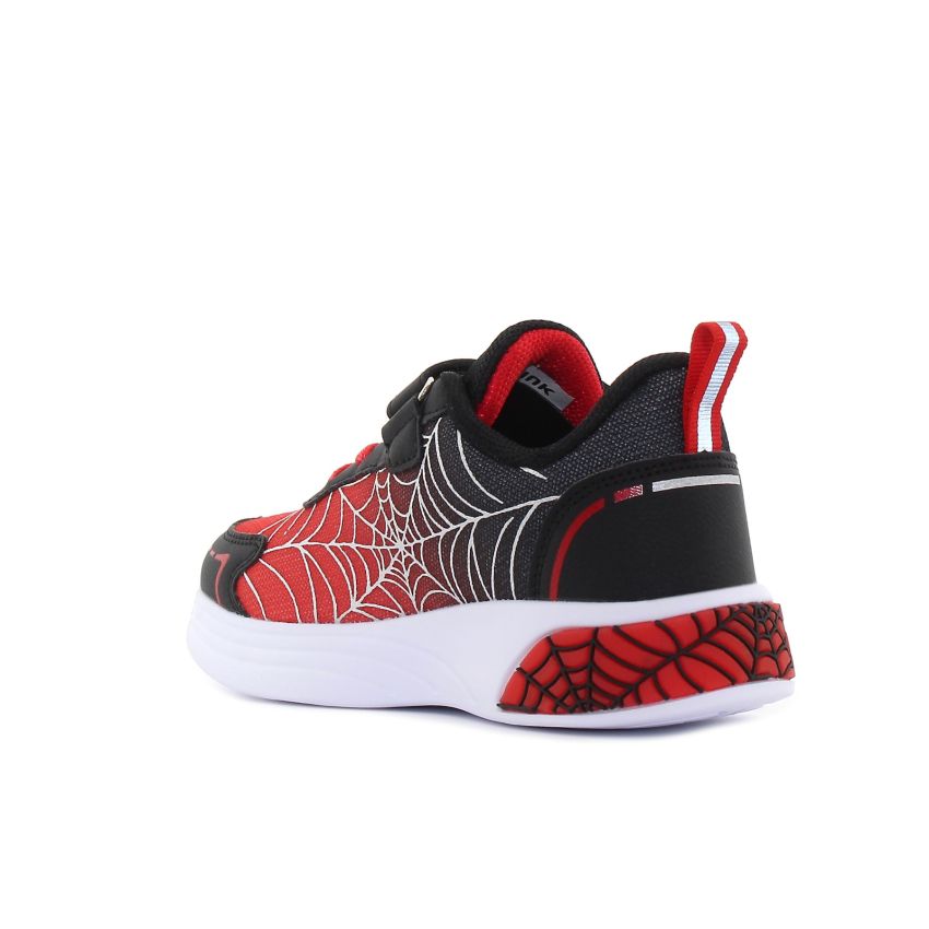 Wink - Zarin fekete fiú sneaker világítós