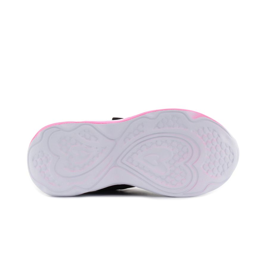 Wink - Ylla fekete lány sneaker világítós