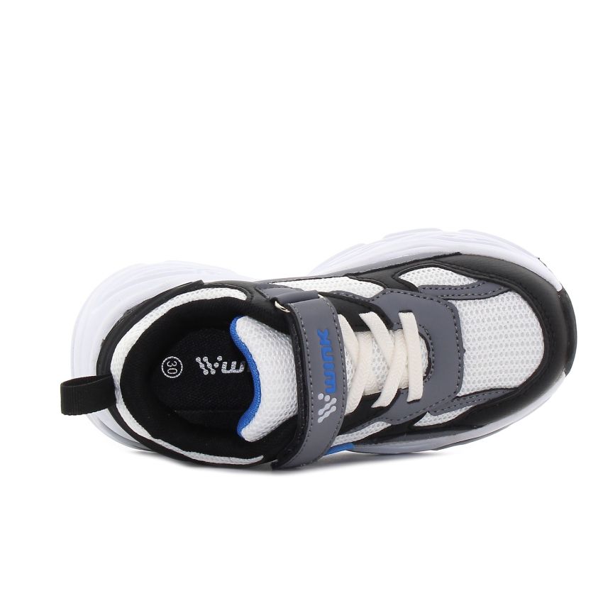 Wink - Arvik szürke fiú sneaker világítós