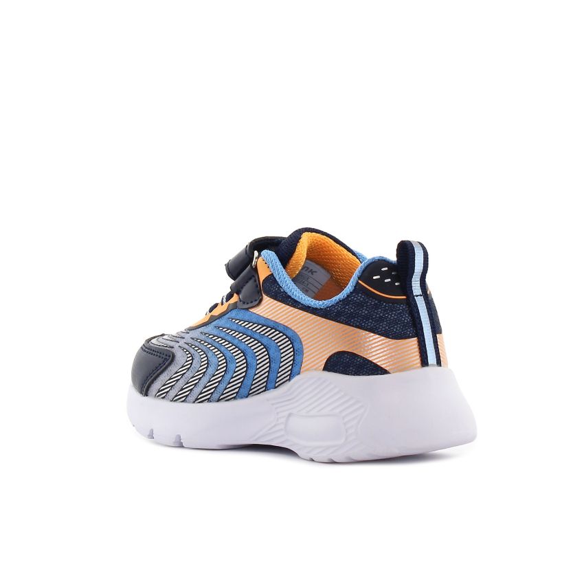 Wink - Zonux sötétkék fiú baba sneaker világítós