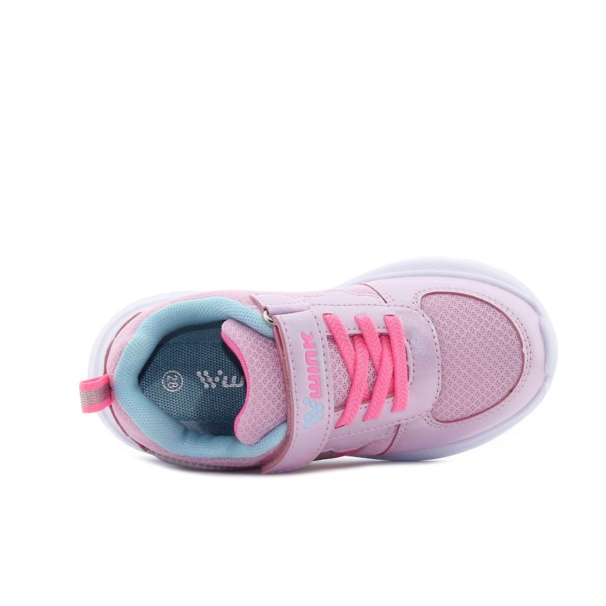 Wink - Ellix rózsaszín lány baba sneaker