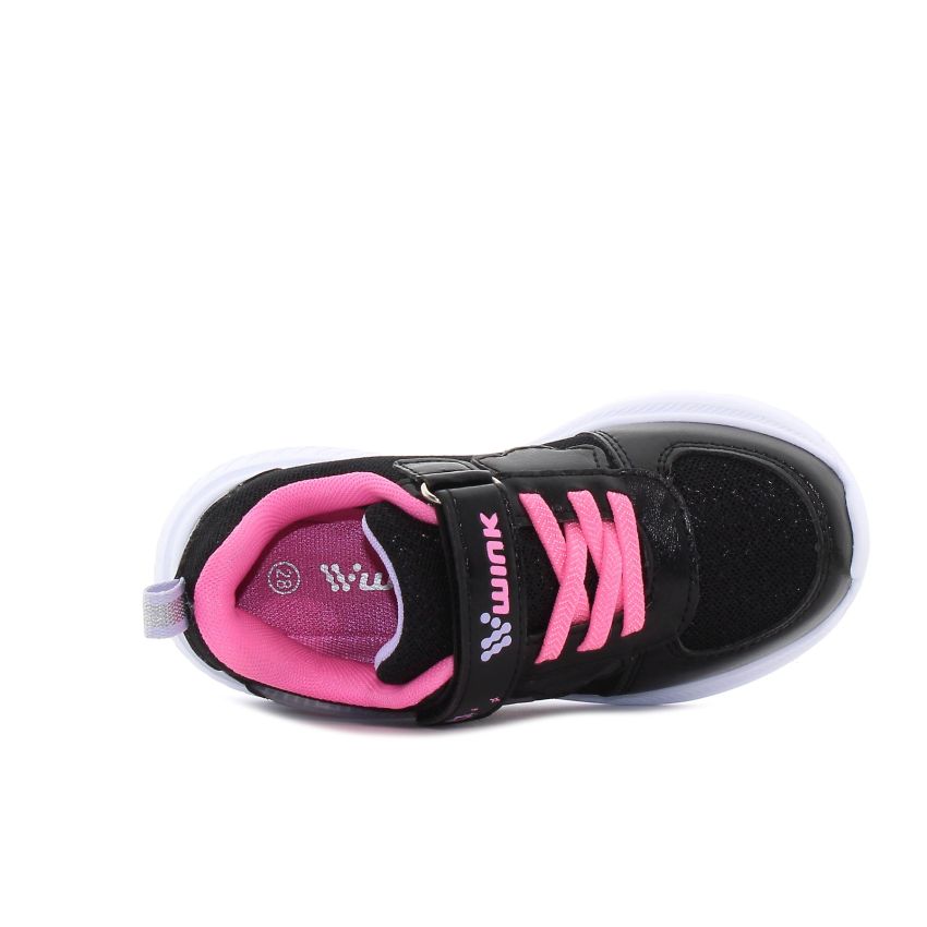 Wink - Ellix fekete lány baba sneaker