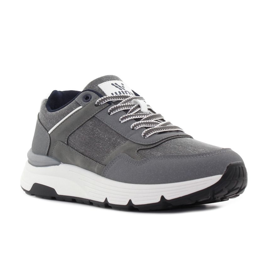 Wink - Zyldan szürke férfi sneaker wink sneaker