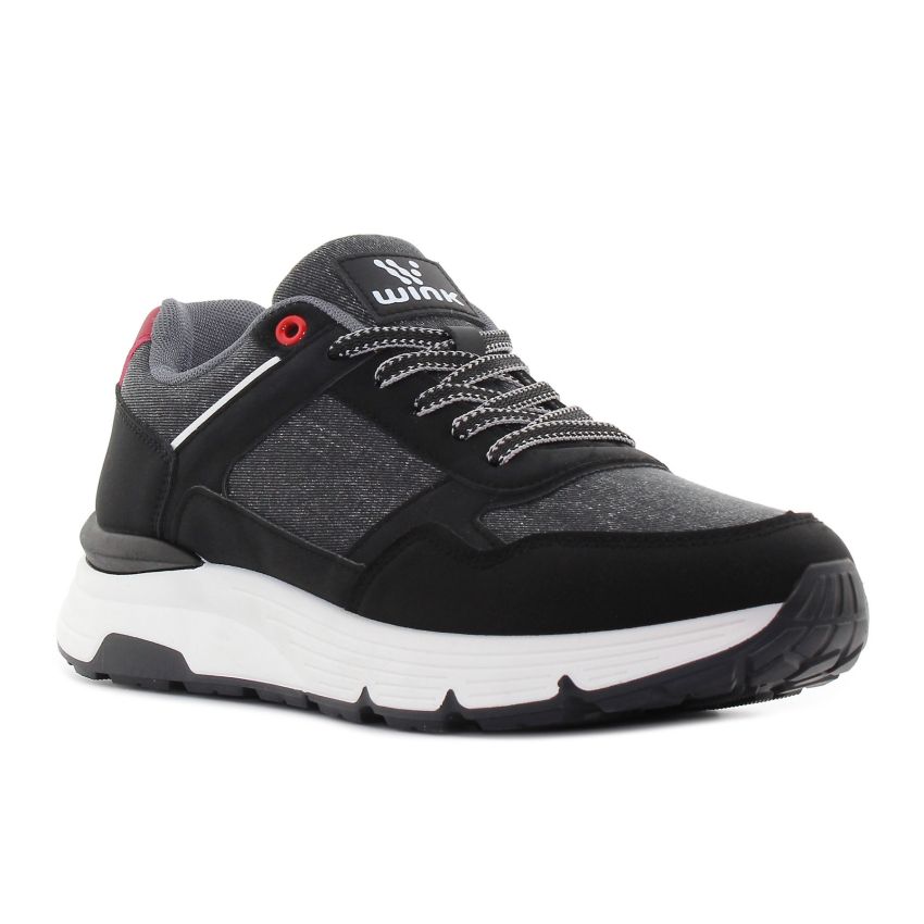 Wink - Zyldan fekete férfi sneaker wink sneaker