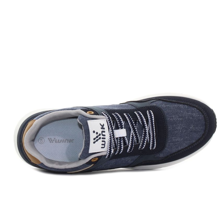 Wink - Zyldan sötétkék férfi sneaker wink sneaker