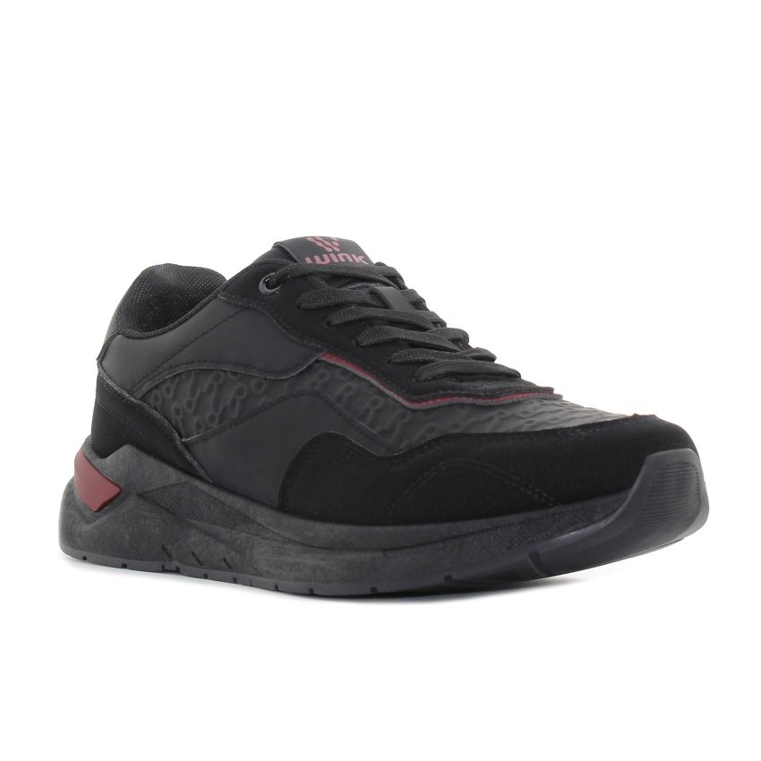 Wink - Ermys fekete férfi sneaker wink sneaker