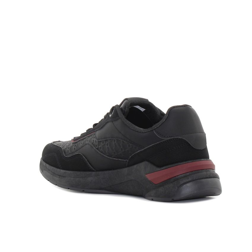 Wink - Ermys fekete férfi sneaker wink sneaker