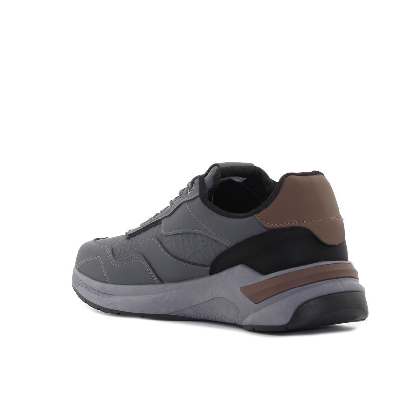 Wink - Ermys szürke férfi sneaker wink sneaker