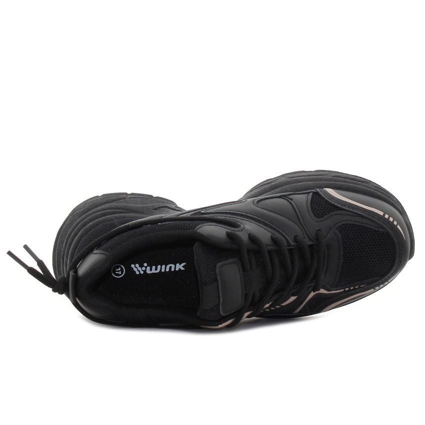 Wink - Apax fekete női sneaker