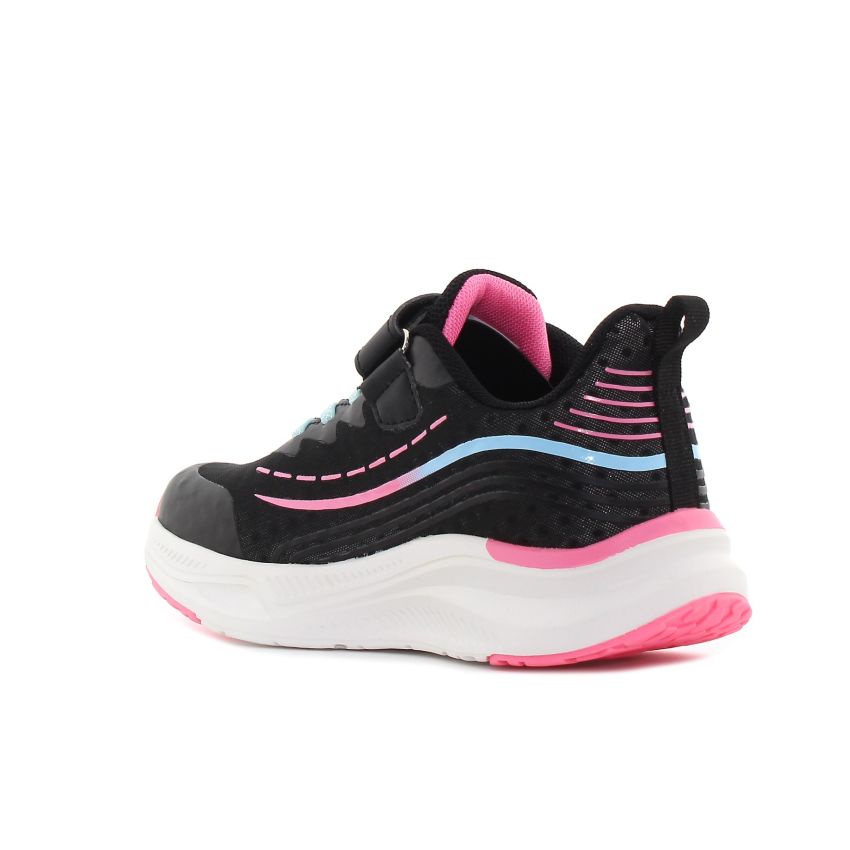 Wink - Rillah fekete lány sneaker