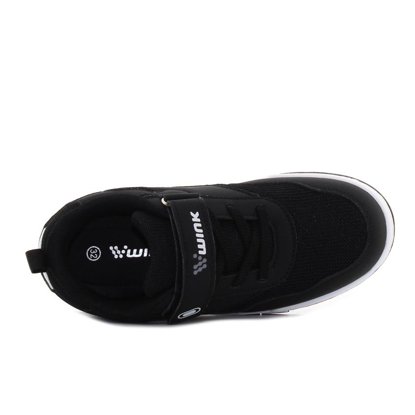 Wink - Zalrah fekete fiú sneaker