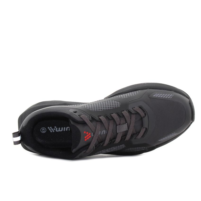 Wink - Zenith Grid fekete férfi fitnesz cipő futócipő