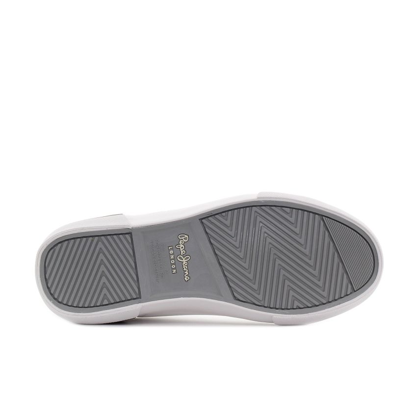 Pepe - Jeans Kenton Campus fehér női sneaker