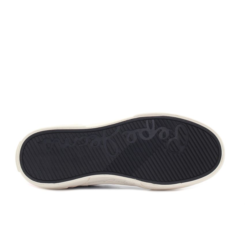 Pepe - Jeans Milan Glam ezüst női sneaker