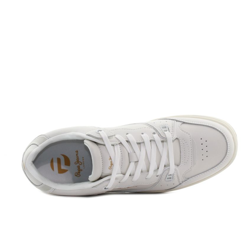 Pepe - Jeans Clay Club törtfehér férfi sneaker