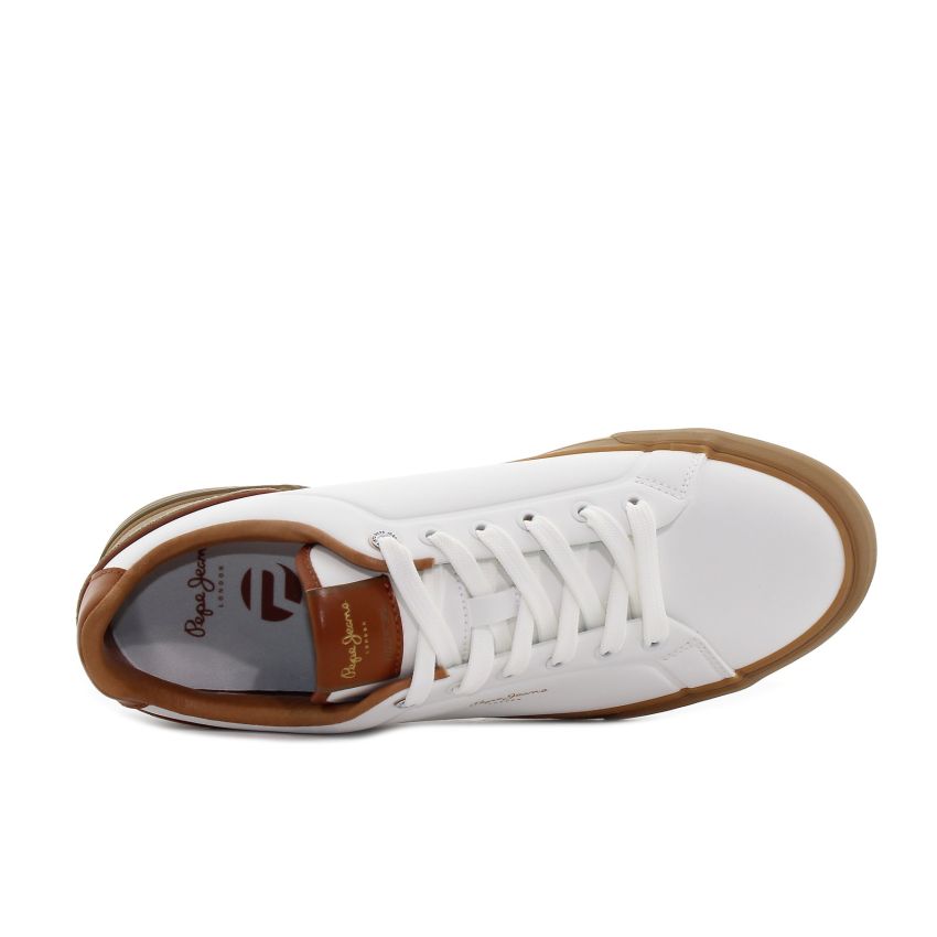 Pepe - Jeans Kenton Once fehér férfi sneaker