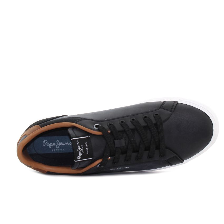 Pepe - Jeans Kenton Court fekete férfi sneaker -PMS30839-999