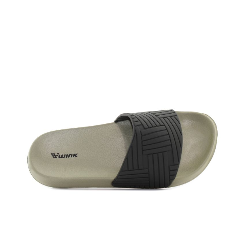 Wink - Veril szürke férfi papucs -SR61219-1F