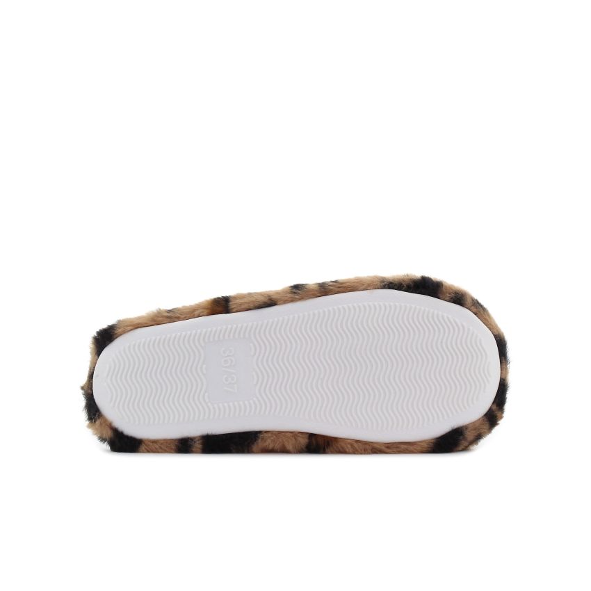 Wink - Ekli Wild barna női papucs