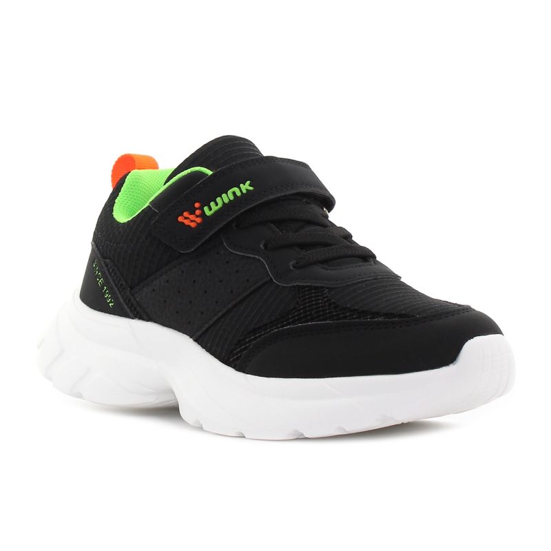 Wink - Nelyn fekete fiú sneaker
