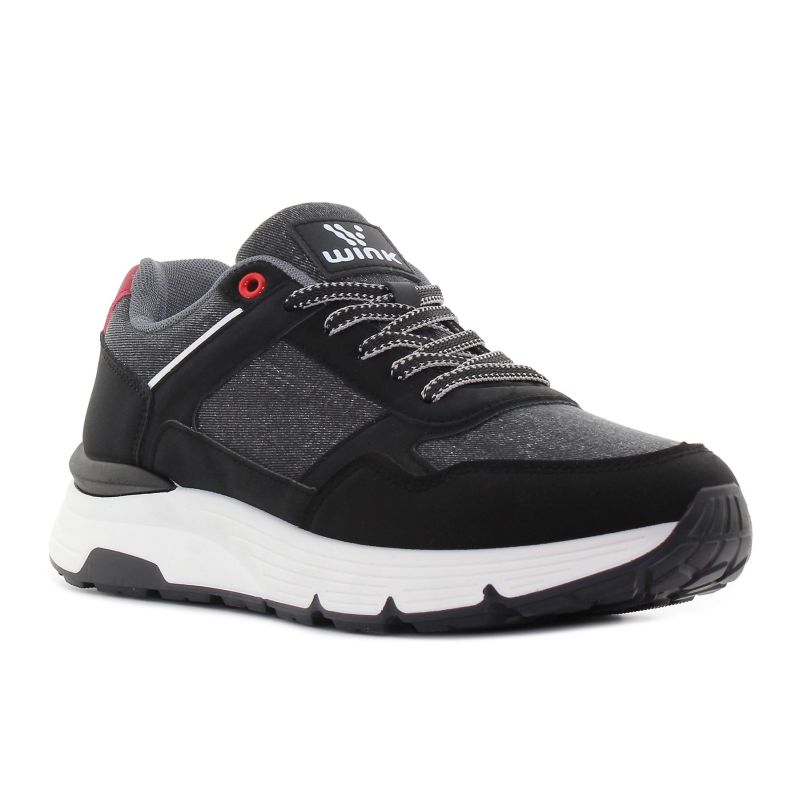 Wink - Zyldan fekete férfi sneaker wink sneaker