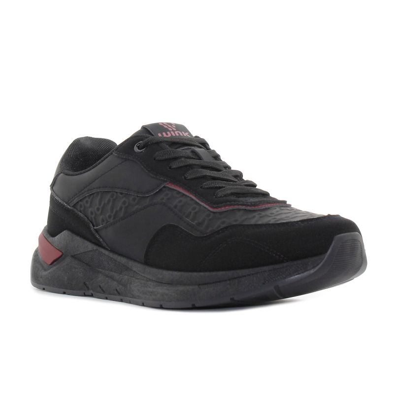 Wink - Ermys fekete férfi sneaker wink sneaker