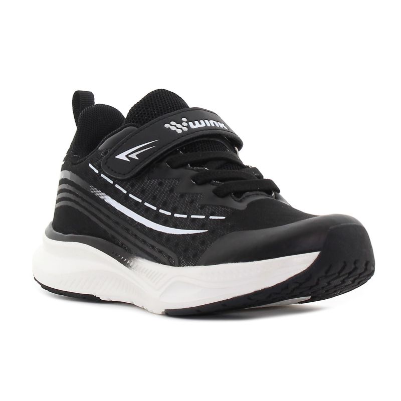 Wink - Rillah fekete fiú sneaker