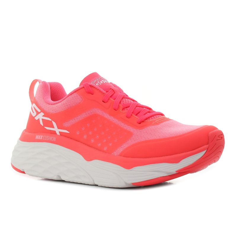 Skechers Max Cushioning Elite - Intense Effort neon galben pantofi pentru femei-01