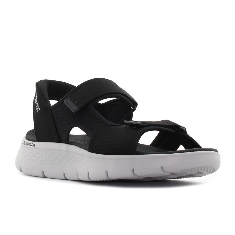 Skechers Slip-Ins - GO Walk Flex Sandal - Easy Entry fekete f&eacute;rfi szand&aacute;l