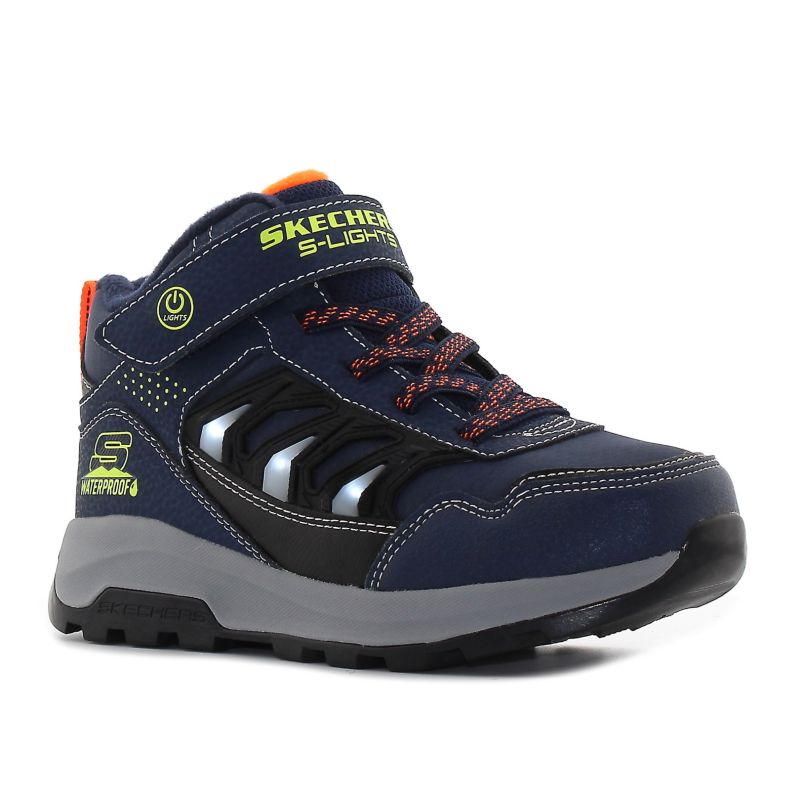 Skechers S-Lights - Storm Blazer - Glow Roam flashing pantofi pentru copii-01