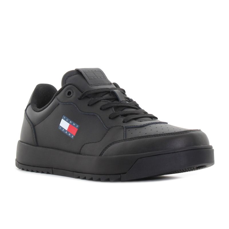 Tommy Hilfiger TJM Retro Ess fekete férfi cipő