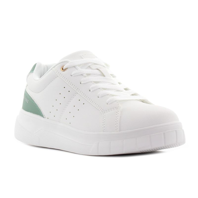 Wink - Reru fehér-zöld női sneaker