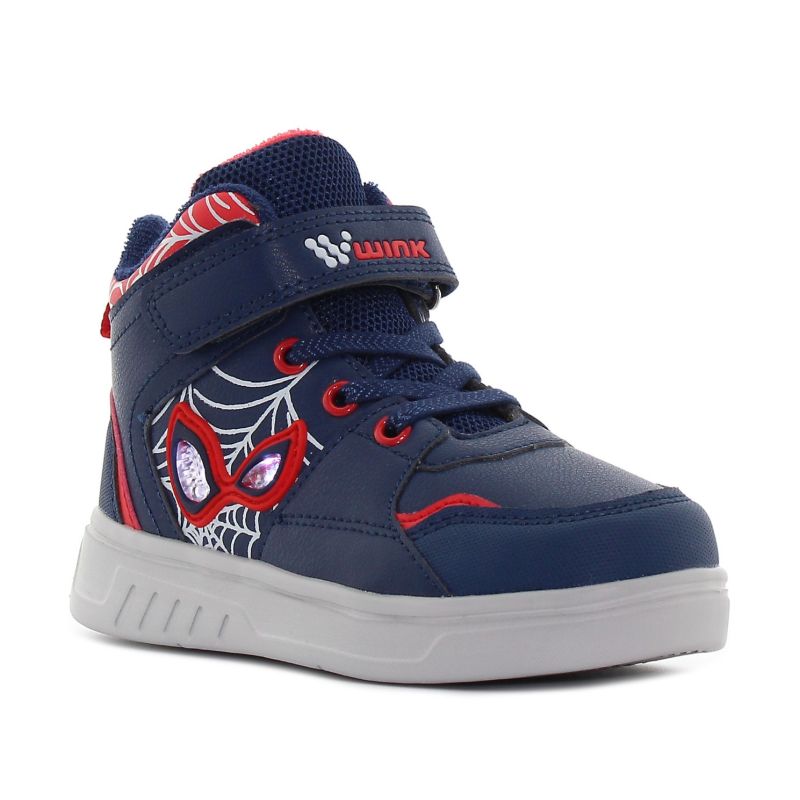 Wink - Arane HE52179-2B sötétkék fiú baba sneaker tépőzáras