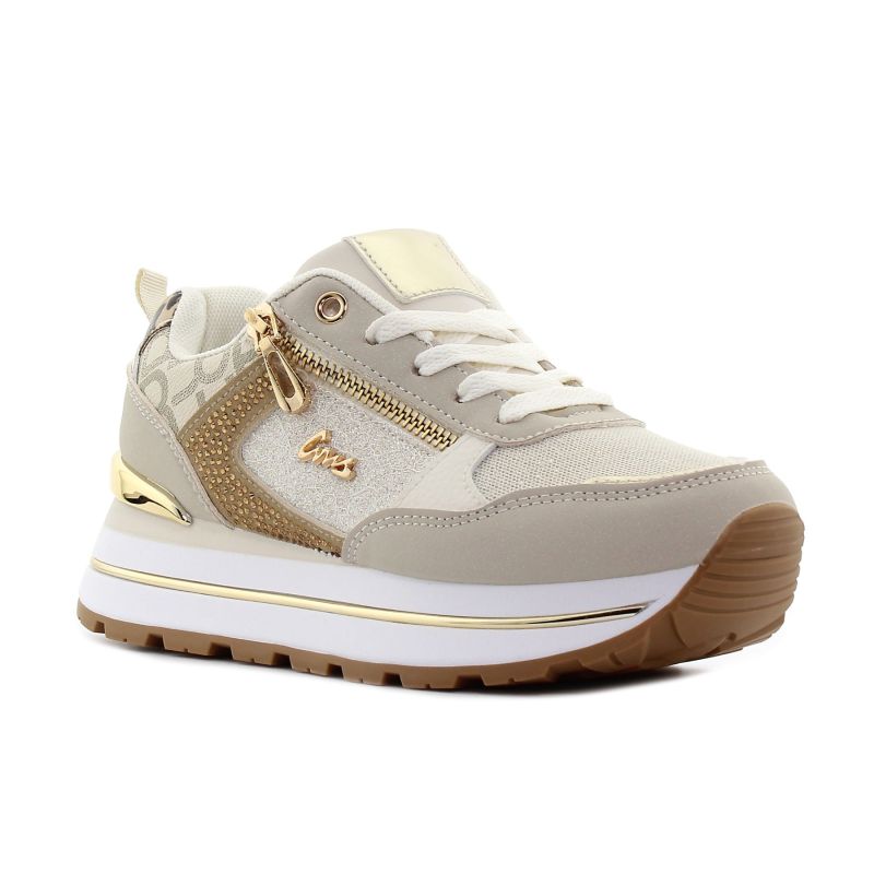 Yolera - Guns bézs női sneaker