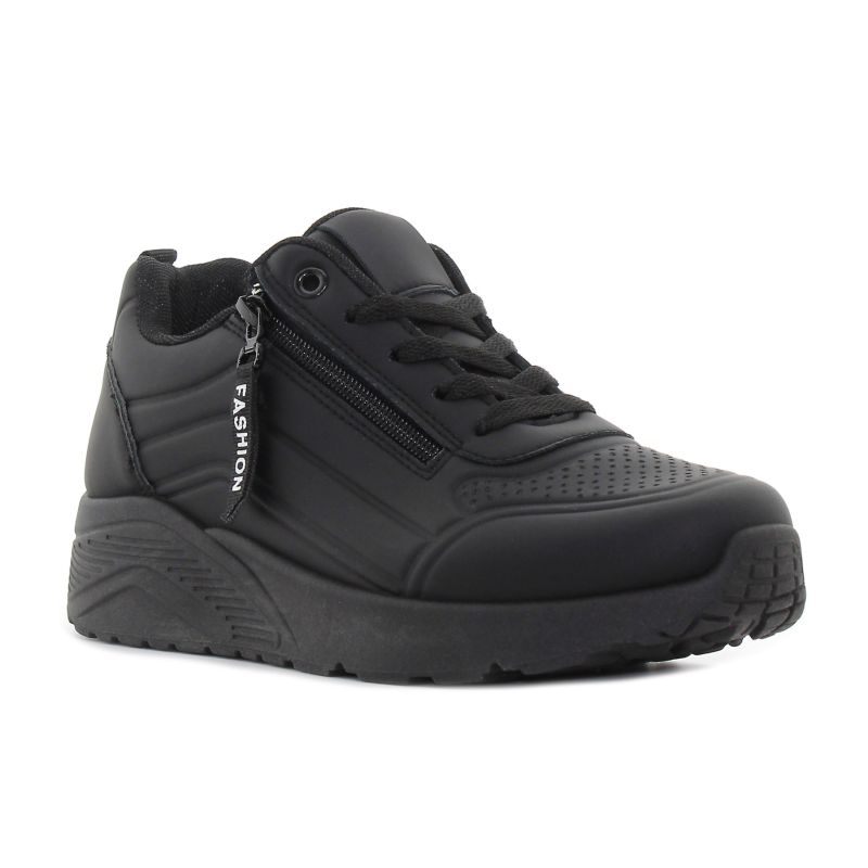 Yolera - Starlight fekete női sneaker -EX5637-1-BL