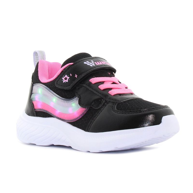 Wink - Ellix fekete lány baba sneaker