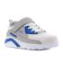 Skechers - Uno Lite Revival Edge szürke fiú tépőzáras sneaker -417132L-WBL