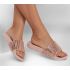 Skechers Pop Ups - New Spark rózsaarany női papucs