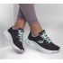 Skechers - Arch Fit Comfy Wave 149414-BKLV szürke női utcai cipő fitnesz cipő