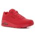 Skechers - Uno Stand piros férfi női utcai cipő -52458-RED