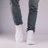 Calvin Klein High Top Lace Up fehér férfi cipő