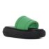 Tommy - Hilfiger Volume Sandal EN0EN02076-LY3 zöld női papucs