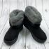 Skechers Street Cleats 2 - Naturally Luxe fekete gyerek csizma