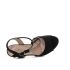 Bosido - Dorina W1017-1-BL fekete női elegáns cipő magassarkú